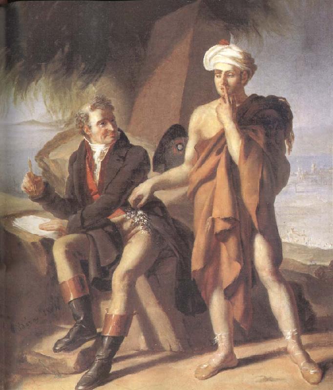 Armand-Philippe-Joseph Bera Dominique Vivant Denon in Egypt